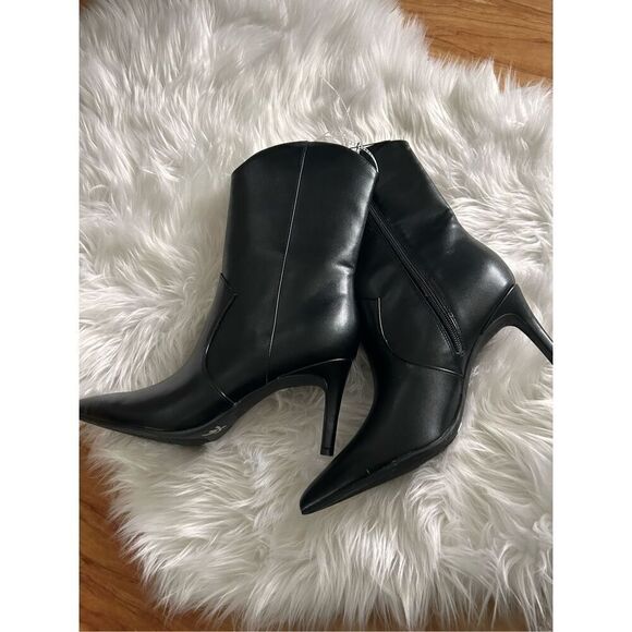 Nine West Shoes - Nine West Black booties western size 9.5